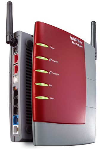 AVM FRITZ!Box Fon WLAN 7050 (Annex B) (German Version) juhtmevaba ruuter