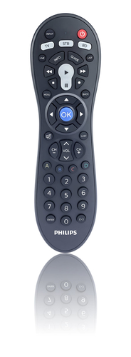 Philips Perfect replacement SRP3013/27 remote control IR Wireless DTV, DVD/Blu-ray, SAT, TV Press buttons 1