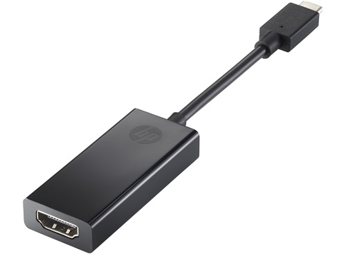 HP USB-C to HDMI Adapter USB grafiskais adapteris Melns