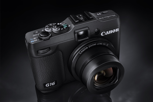 Canon PowerShot G16 1/1.7" Compact camera 12.1 MP CMOS 4000 x 3000 pixels Black