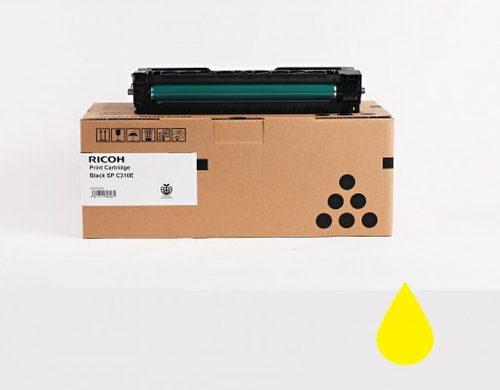 Original Ricoh 406351 Yellow Toner Cartridge - image 2