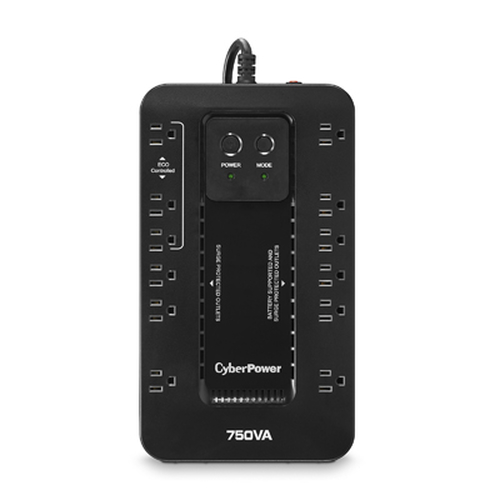 EC750GTAA - UPS - COMPACT - STANDBY - 120 VAC +- 5% - 450WATT - 750VA - 15A - 12