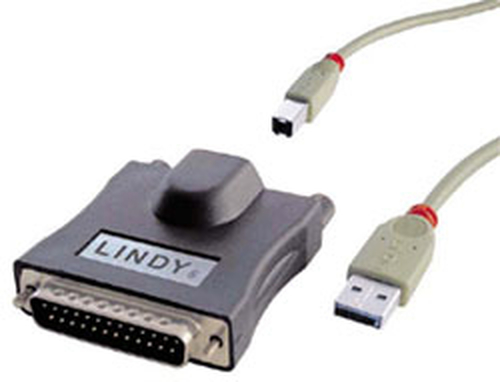Lindy USB / Serial Converter Cable RS-232 USB-B FM Hall