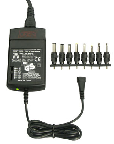 Lindy Universal Power Adapter strāvas adapteris & pārveidotājs Melns