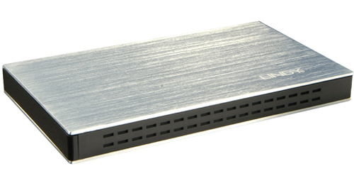 Lindy Drive Enclosure Hõbe 2.5 Toide USB kaudu