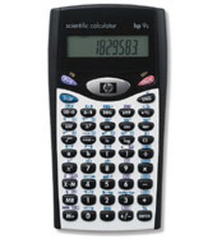 HP 9s kalkulačka Kapsa Vědecká kalkulačka Černá, Stříbrná
