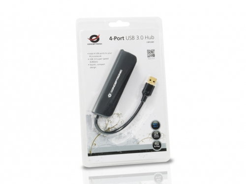 Conceptronic 4-Port USB 3.0 Hub, afbeelding 3