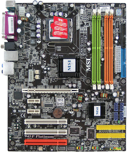 MSI 945P Neo-F - Placa base - ATX - Socket LGA775 - i945P Chipset - Gigabit LAN - HD Audio 8-canales - 945P NEO-F