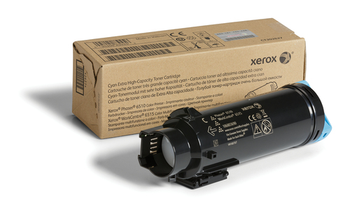 Original Xerox 106R03690 Extra High Capacity Cyan Toner Cartridge - image 1