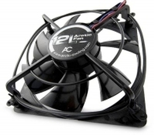 ARCTIC Fan 12 L Kompiuterio korpusui Ventiliatorius 12 cm Juoda 1 vnt