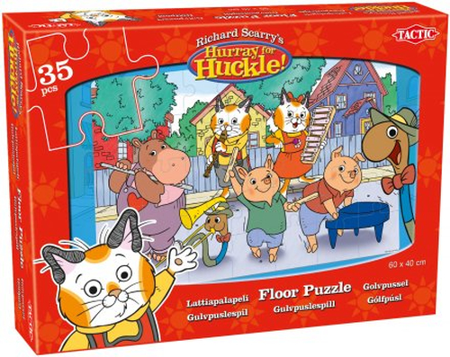 Tactic Richard Scarry Dėlionė 35 vnt Animaciniai filmai