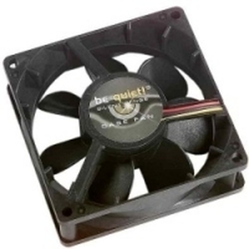 be quiet! Silent Wings, 80x80x25mm, Low Noise Ventilators Melns