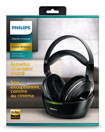 Philips SHD8850/12 Over-ear hoofdtelefoon Zwart, afbeelding 2