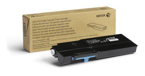 Xerox Cyan High Capacity Toner Cartridge 8k pages for VLC400/ VLC405 - 106R03530