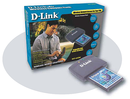 D-Link NIC ENet CF-Card Wless 16bit 11Mbps 11 Mbit/ai