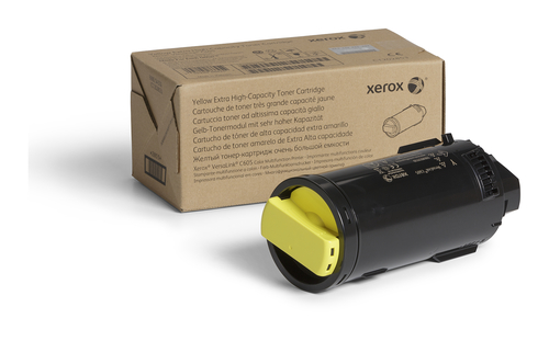 Original Xerox C605 Extra High Capacity Yellow Toner Cartridge - image 1
