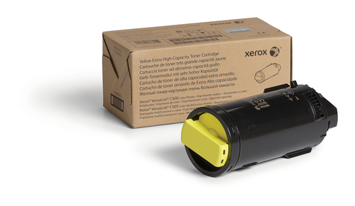 Xerox Yellow High Capacity Toner Cartridge 9k pages for VLC500/​ VLC505 - 106R03875
