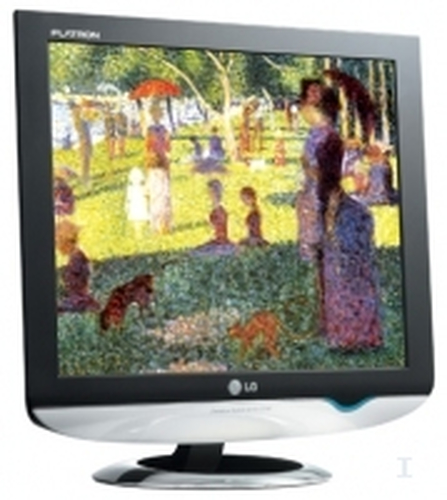 L1740PQ LG L1740PQ - Monitor LCD - 17 - 1280 x 1024 75 Hz - 300 cd/m² - 5001 - 8 ms - DVI-D VGA