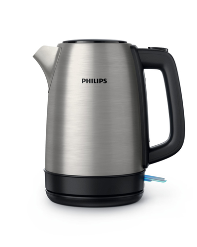 Philips Daily Collection HD9350/94 elektrikann 1,7 l 2200 W Must, Roostevaba teras