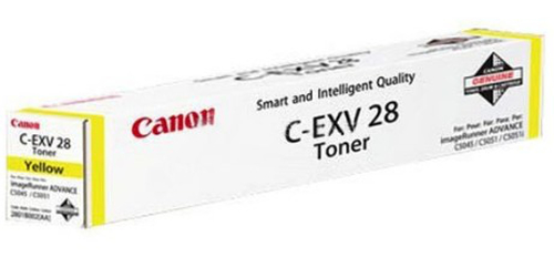 Original Canon C Exv28 Yellow Toner Cartridge