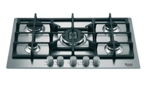 Hotpoint PZ 750 R GH N /HA Roostevaba teras Sisseehitatud Gaas 5 tsoon(id)