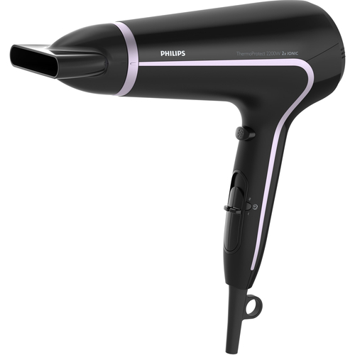 Philips BHD170/40 hair dryer 2200 W Black, Pink