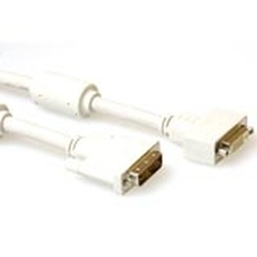 ACT DVI-I Single Link M/F 2.0m DVI kabelis 2 m Rusvai gelsvas