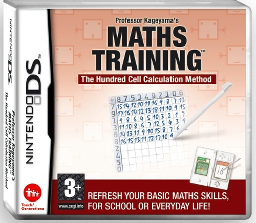 Nintendo Professor Kageyama S Maths Training, DS Nintendo DS