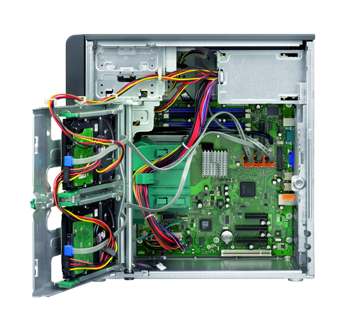 製品データ Fujitsu PRIMERGY TX100 S1 サーバ 1 TB ミニタワー