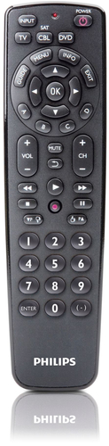 Philips Perfect replacement SRP2003/27 télécommande IR Wireless DVD/Blu-ray, DVR, SAT, TV Appuyez sur les boutons 1