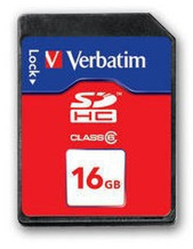 Verbatim SecureDigital SDHC Class 6 16GB