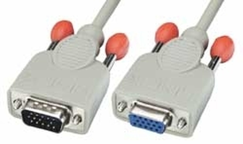 Lindy 2m HD15 Cable VGA-Kabel VGA (D-Sub) Grau