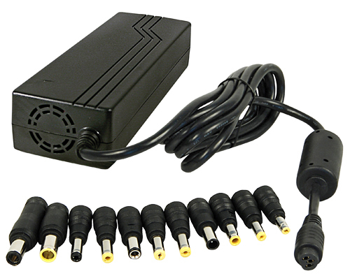 Lindy Universal Laptop Power Supply, 120W maitinimo adapteris / inverteris Juoda
