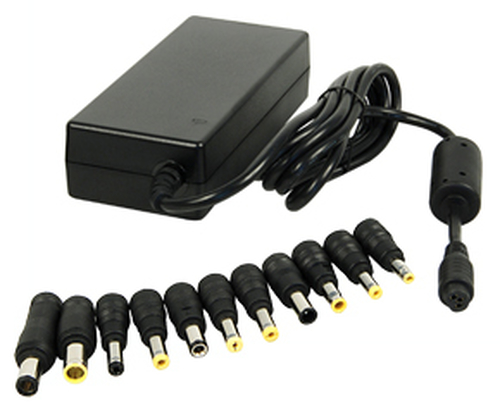 Lindy Notebook Power Adapter 90W maitinimo adapteris / inverteris Juoda