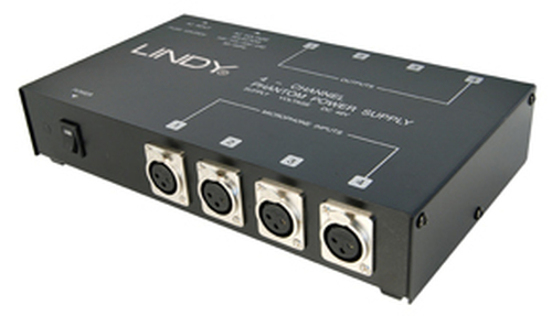 Lindy 6124 strāvas adapteris & pārveidotājs Melns