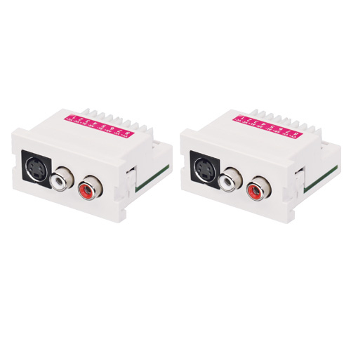 Lindy CAT5e/6 Modular AV Extender Valge