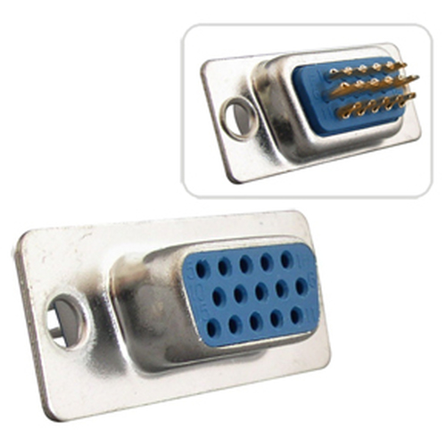 Lindy VGA Solder Buckets, 10 pack VGA HD-15 Hõbe