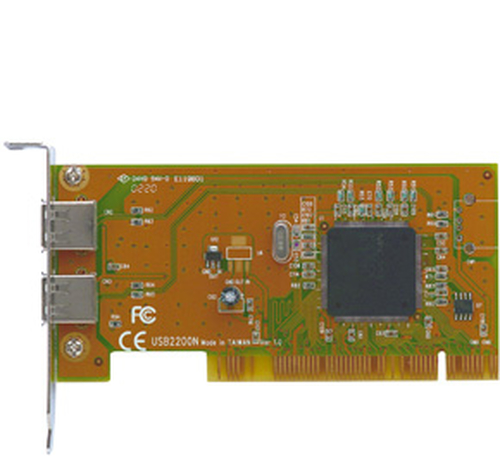 Lindy 2-Port USB Card Schnittstellenkarte/Adapter