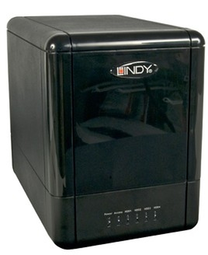 Lindy eSATA / USB Quad Drive Enclosure Must 3.5