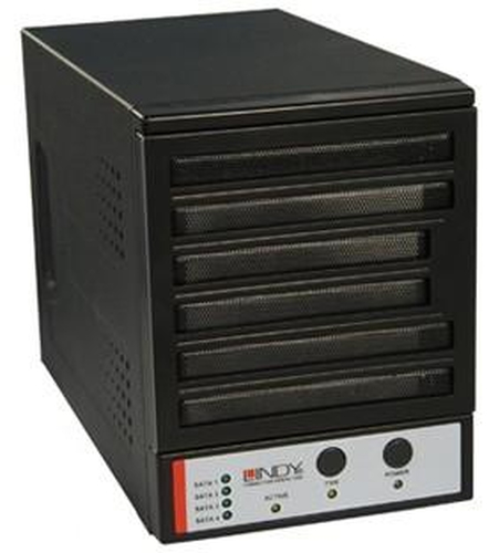 Lindy USB Quad Drive SATA Enclosure Must 3.5