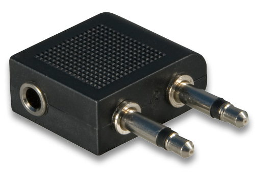 Lindy 3.5mm M/FM Stereo Adapter 3.5mm FM 2x 3.5mm M Must