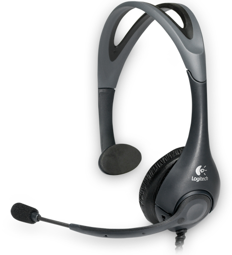 Logitech USB Headset - Auricular - en oreja - cableado - 980174-0403