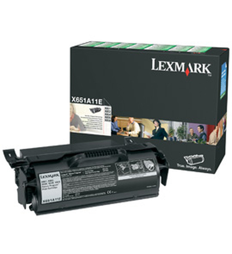 X651A11L TONER LEXMARK REND ESTANDAR PROGRAMA RETORNO X65X