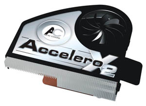 ARCTIC ATI Silencer Accelero X2 Vaizdo plokštei Aušintuvas Juoda, Sidabras