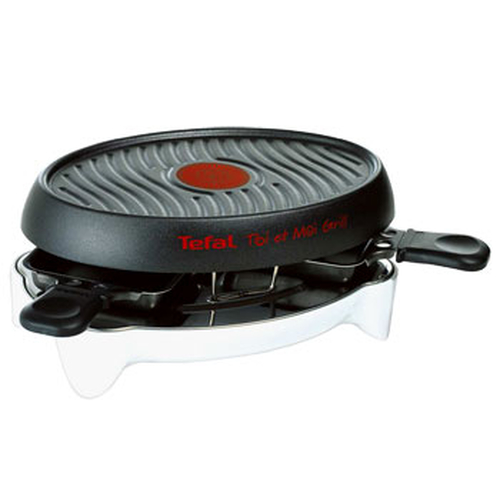 Tefal Raclette Gril Toi et Moi rakletigrill 250 W Must, Valge