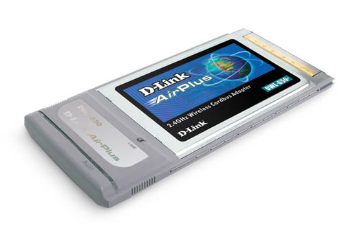 D-Link NIC ENet PCCard Wless 32bit 22Mpbs 22 Mbit/ai