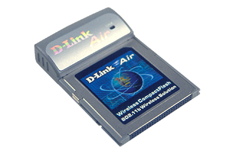D-Link NIC ENet CFCard Wles 16bit 11Mbps T I II 11 Mbit/ai