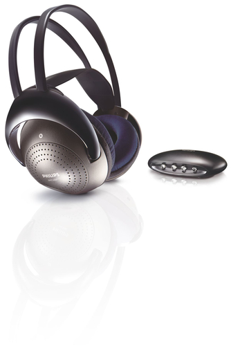 Philips SHC2000/10 kõrvaklapid ja peakomplekt Juhtmevaba Peavõru Muusika Must, Hõbe