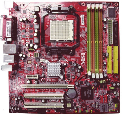 K9NGM-L MSI K9NGM-L - Placa base - micro ATX - Socket AM2 - GeForce 6100 Chipset - LAN - gráficos en la placa - HD Audio 8-canales