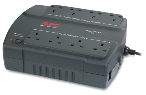 APC Back-UPS 400 400VA 230V 240W 8 AC Outlets